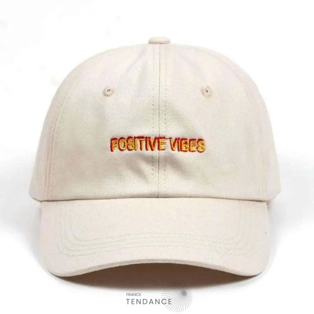 Casquette Positive Vibes | France-Tendance