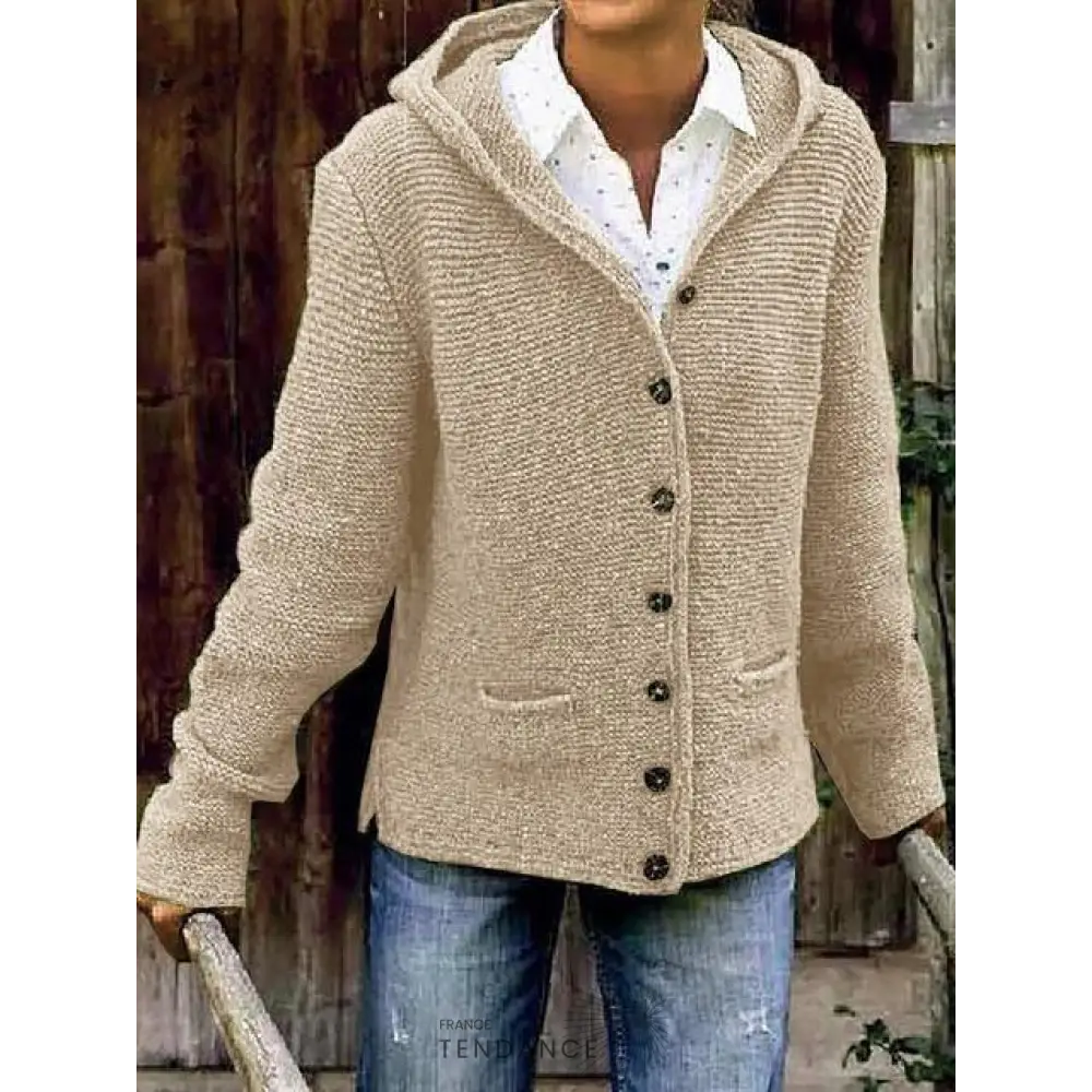Chandail Doux à Capuche | France-Tendance