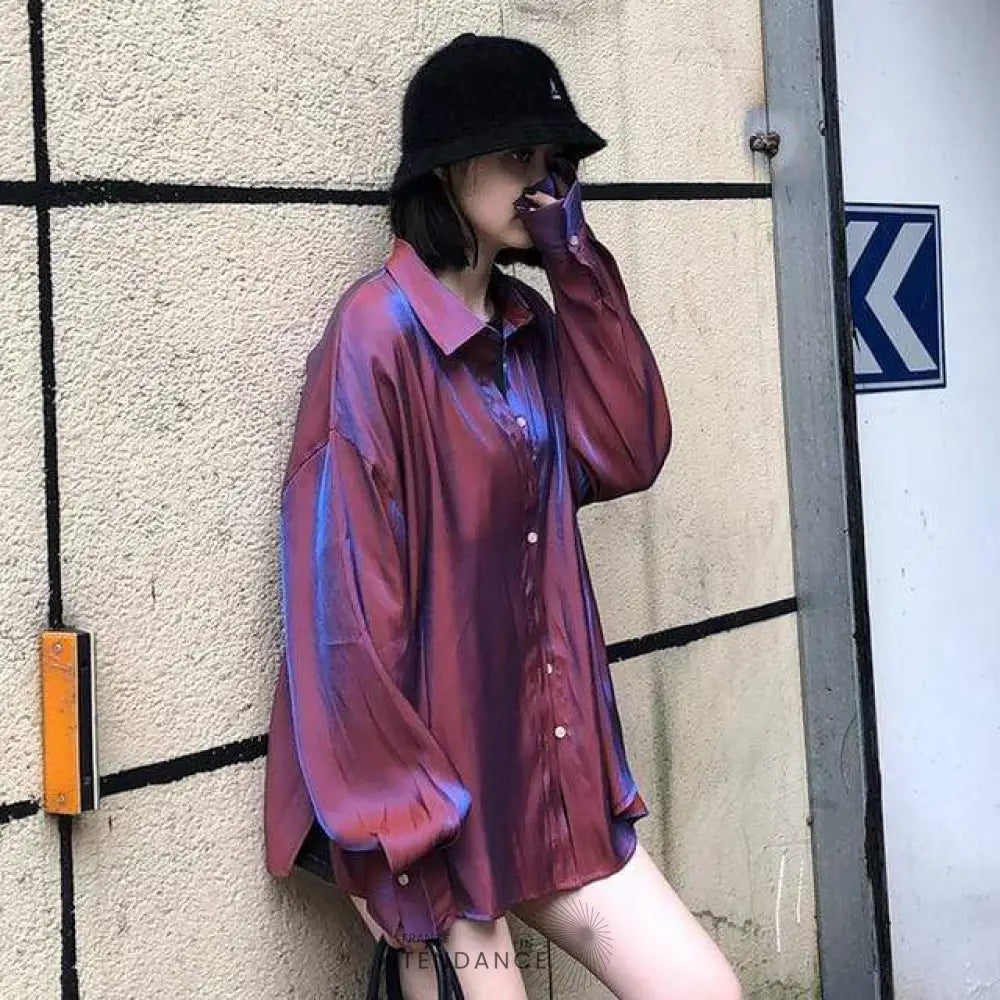 Chemise Shiny | France-Tendance