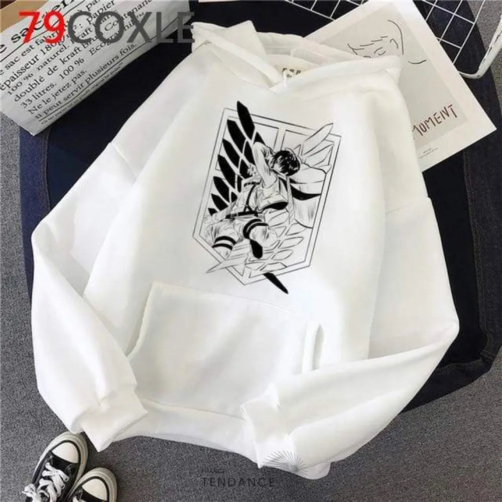 Hoodie Attaque Des Titans | France-Tendance