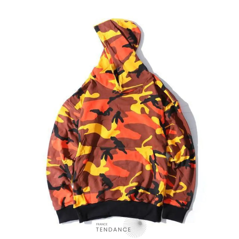 Hoodie Camo x Military | France-Tendance