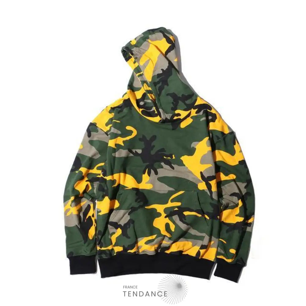 Hoodie Camo x Military | France-Tendance