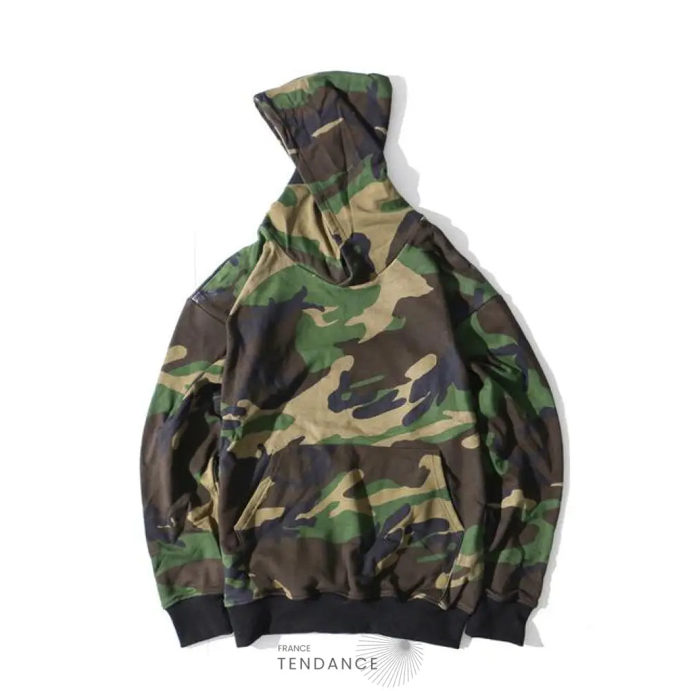 Hoodie Camo x Military | France-Tendance
