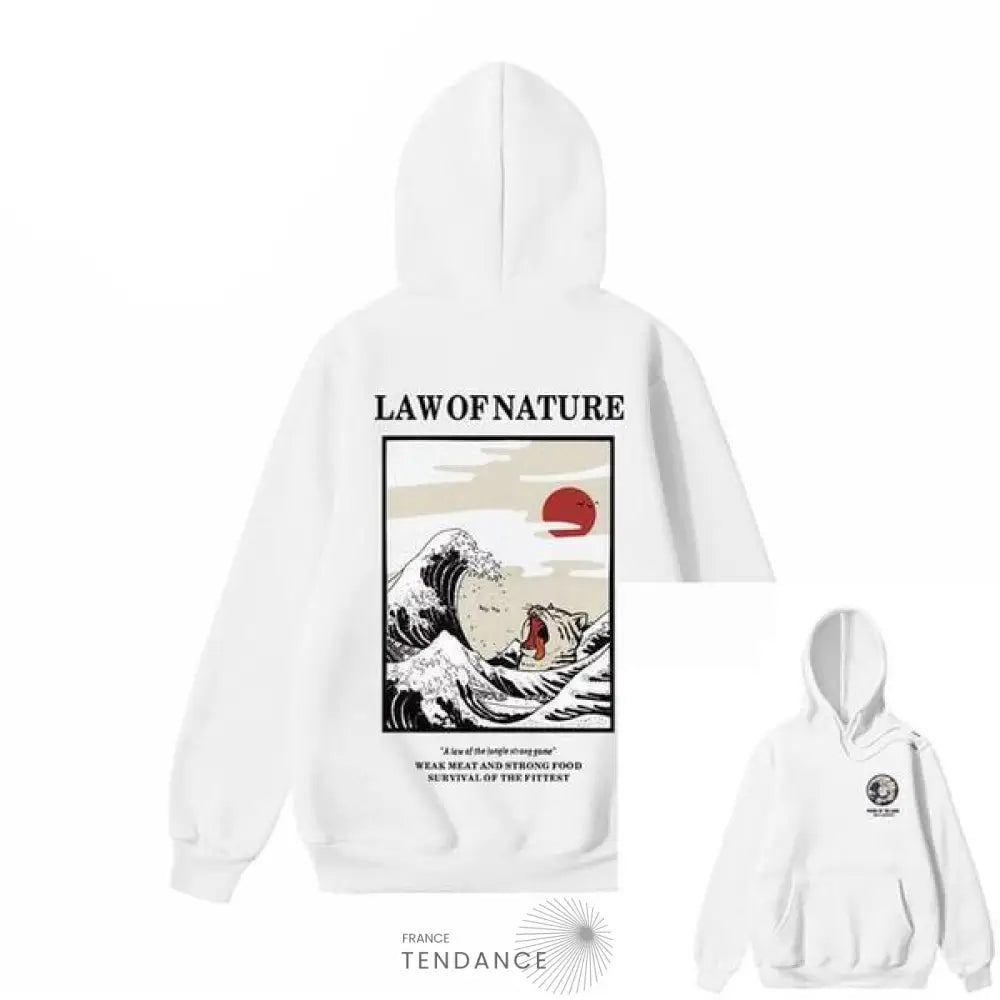 Hoodie Law Of Nature™ | France-Tendance