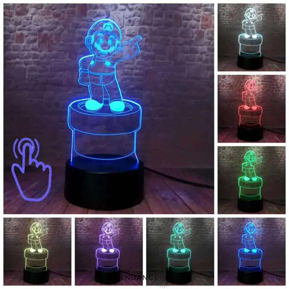 Lampe 3d Mario / Kart | France-Tendance