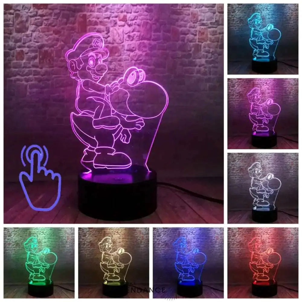 Lampe 3d Mario / Kart | France-Tendance