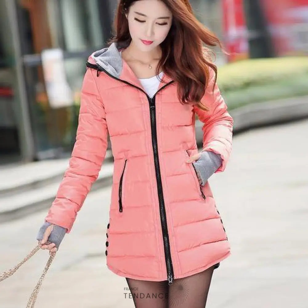 Manteau Long Matelassé Pour Femme | France-Tendance