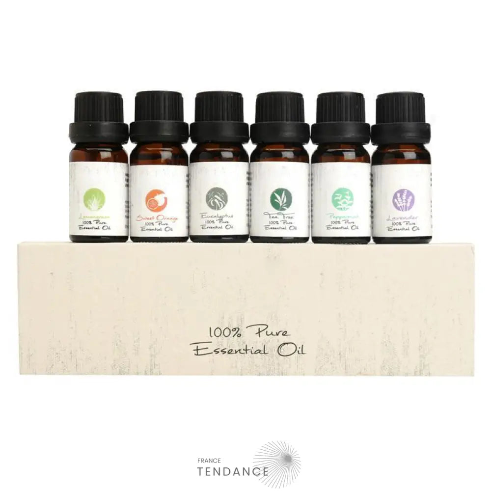 Pack De 6 Huiles Essentielles Pure | France-Tendance
