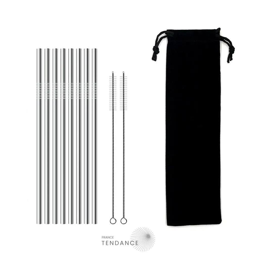 Pailles En Acier Inoxydable | France-Tendance