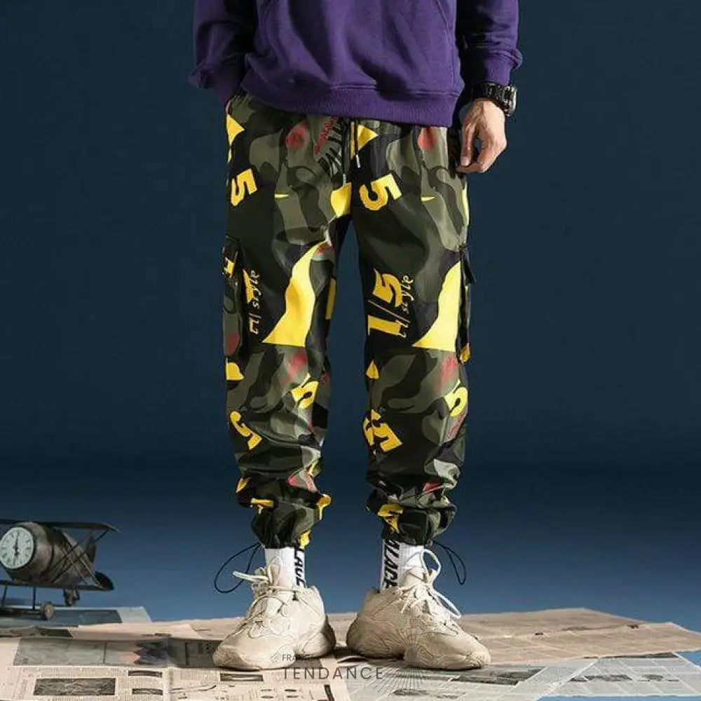 Pantalon Camo | France-Tendance