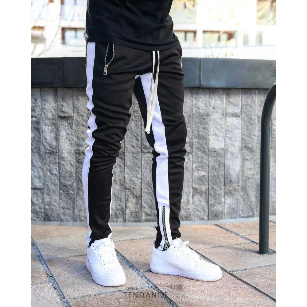 Pantalon De Jogging Zippé | France-Tendance
