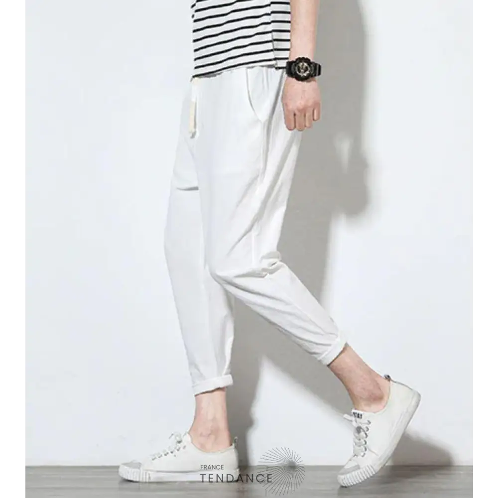 Pantalon Décontracté Avec Cordon | France-Tendance