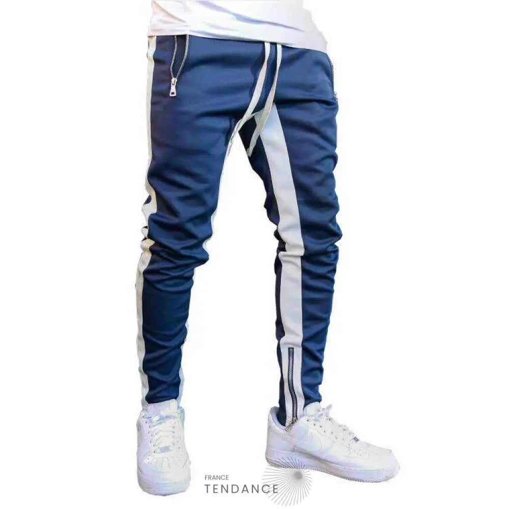 Pantalon De Jogging Zippé | France-Tendance