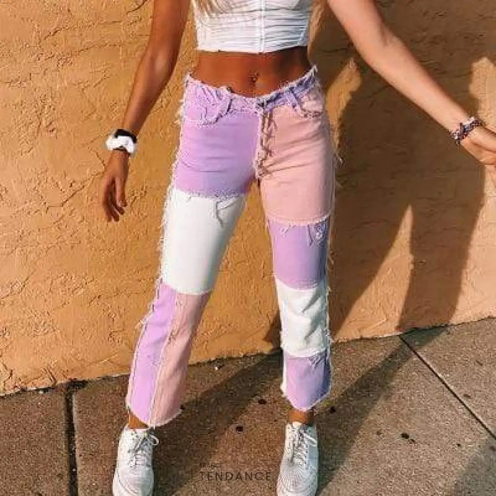 Pantalon Patchwork | France-Tendance