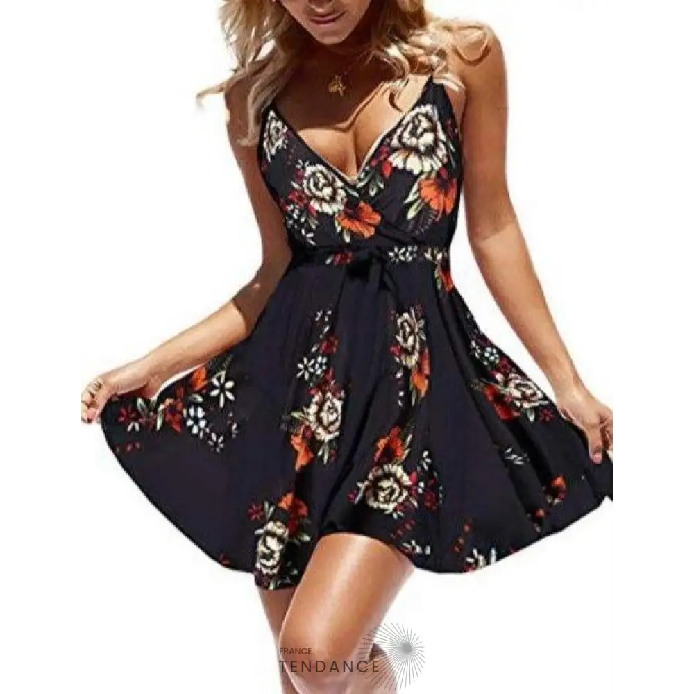 Petite Robe Féminine Imprimée | France-Tendance