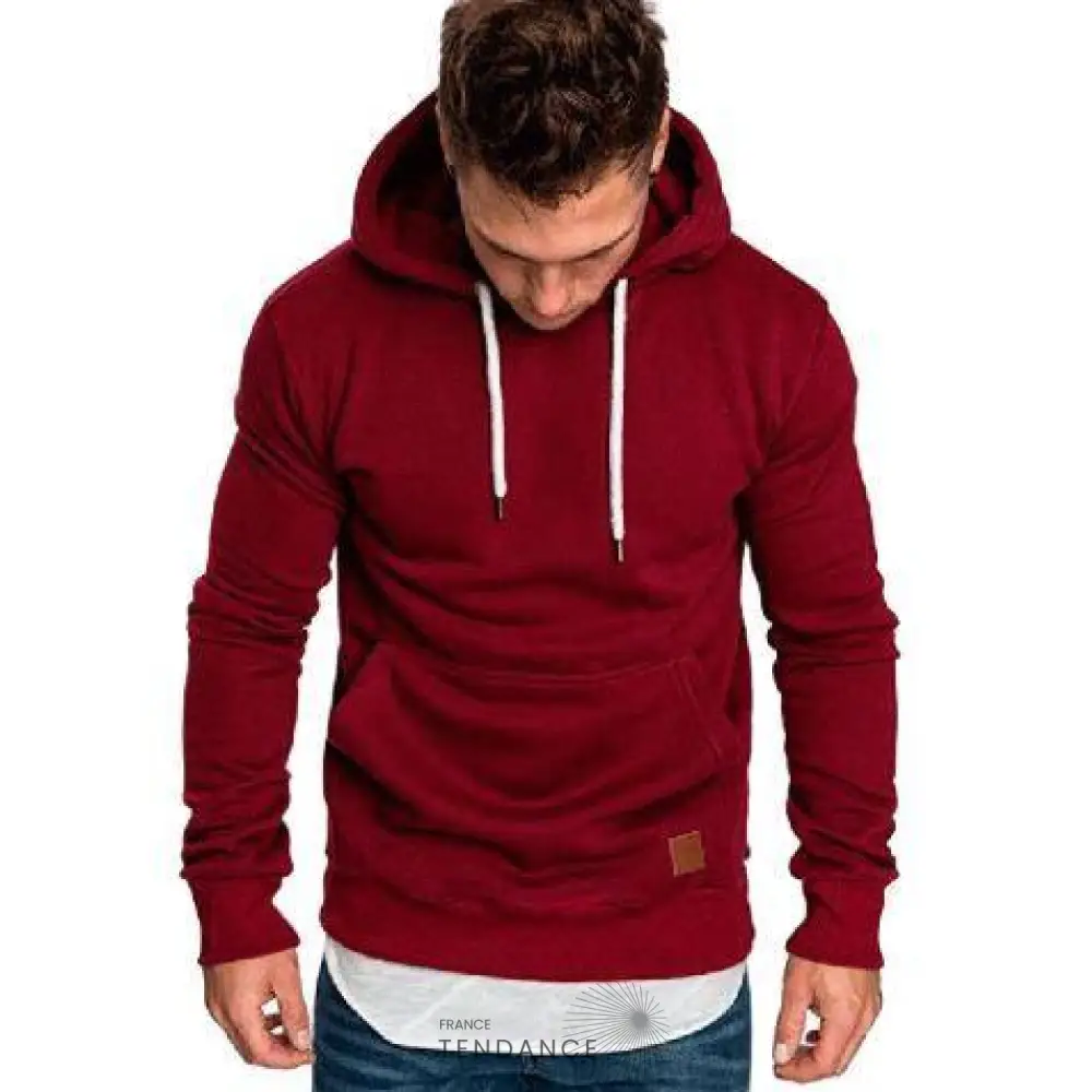 Pull à Capuche John | France-Tendance