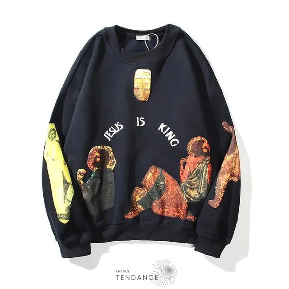 Pull Velouté Imprimé | France-Tendance