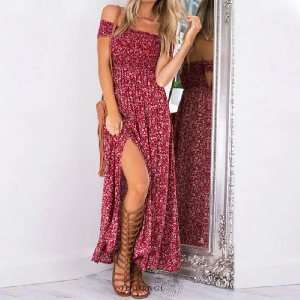 Robe épaules Dénudées | France-Tendance