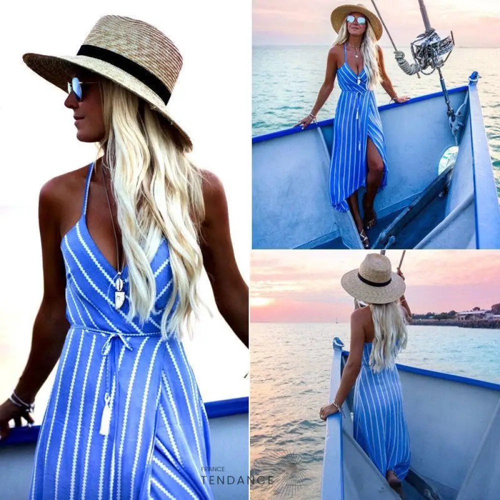 Robe Longue Portefeuille | France-Tendance