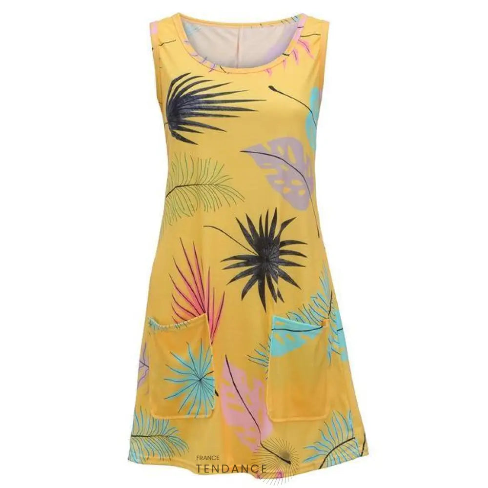 Robe Plumes Vintage | France-Tendance
