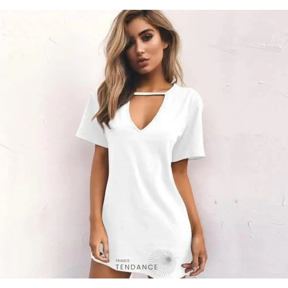 Robe T-shirt Décontractée | France-Tendance
