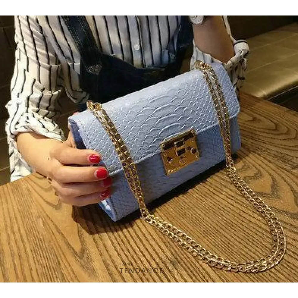 Sac à Main Effet Croco | France-Tendance