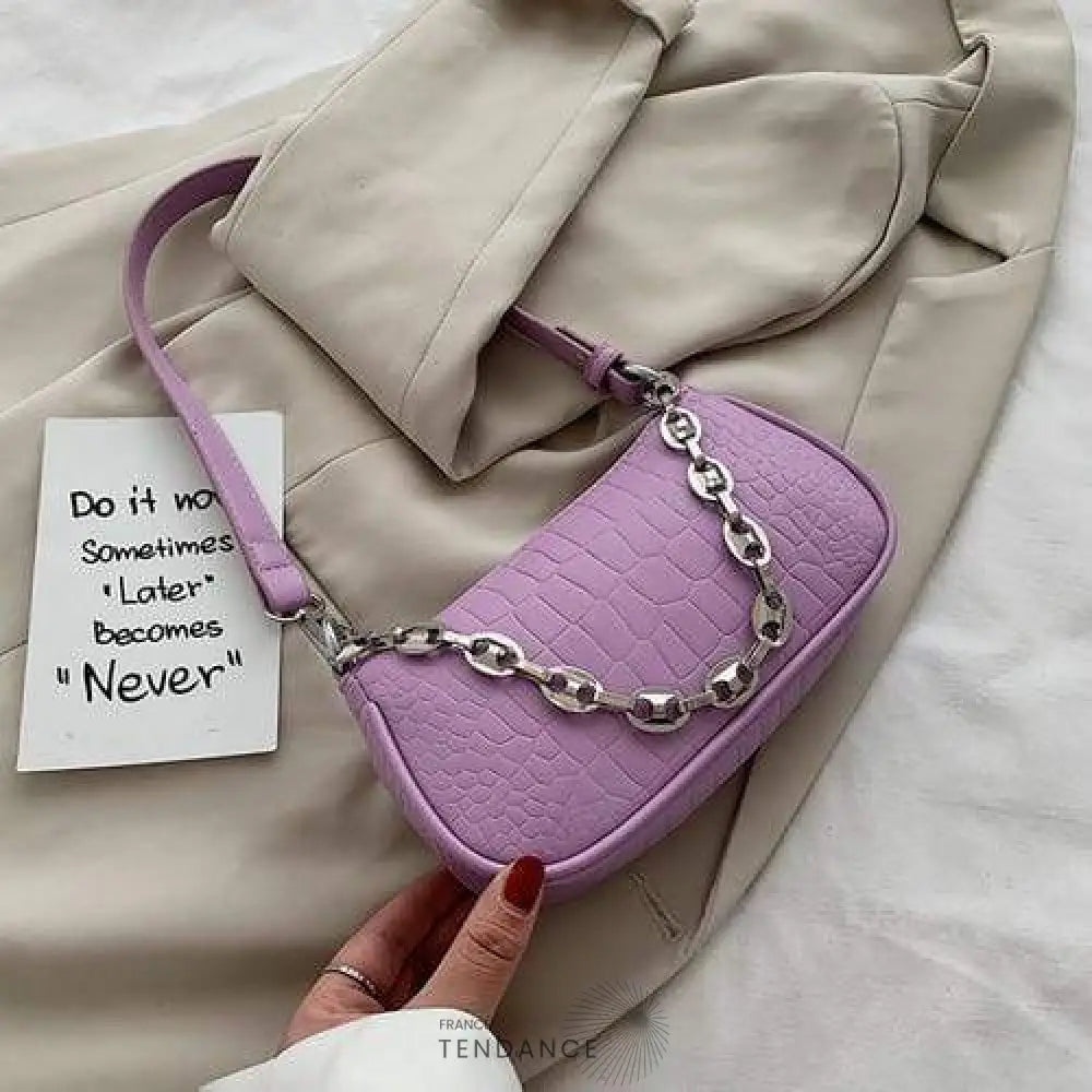 Sac Croco Chains | France-Tendance