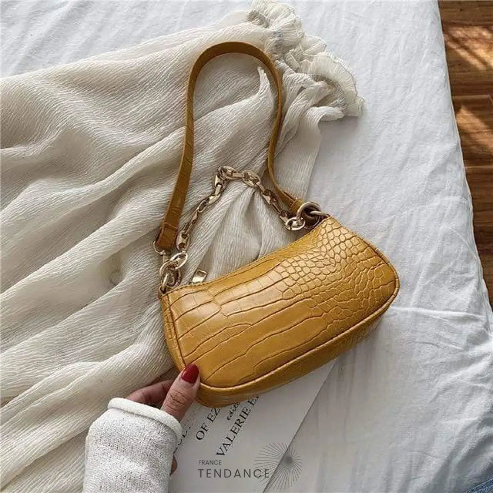 Sac Croco Chains | France-Tendance