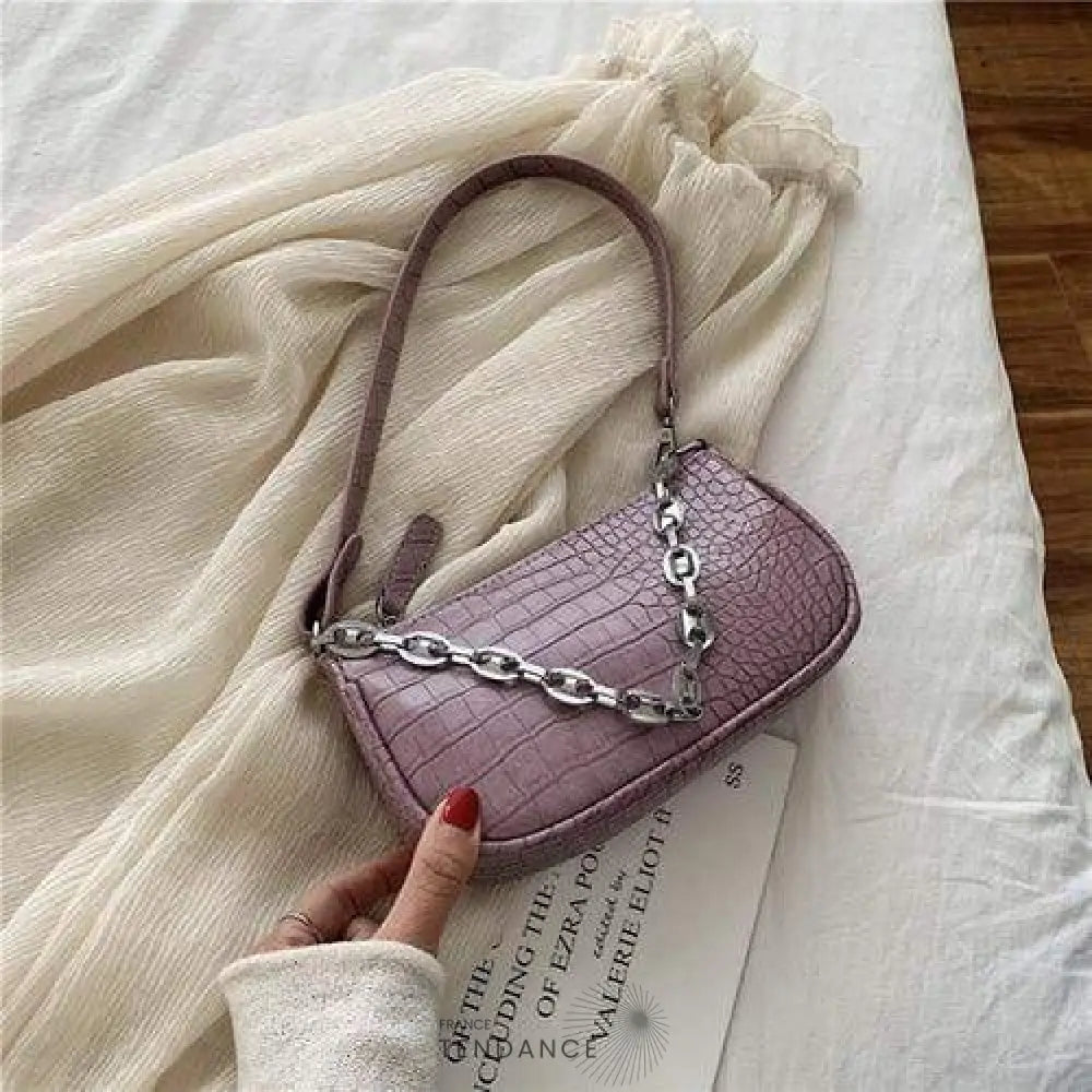 Sac Croco Chains | France-Tendance