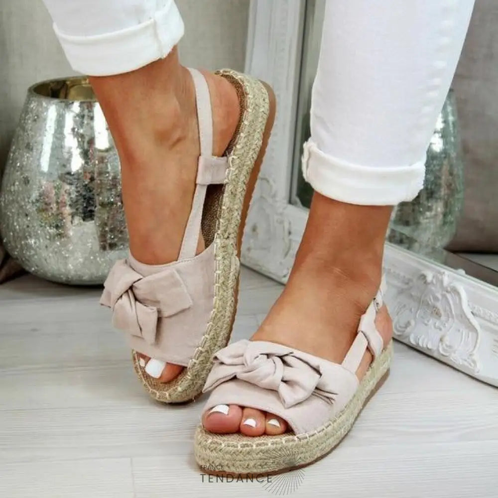 Sandales Nœud Papillon | France-Tendance
