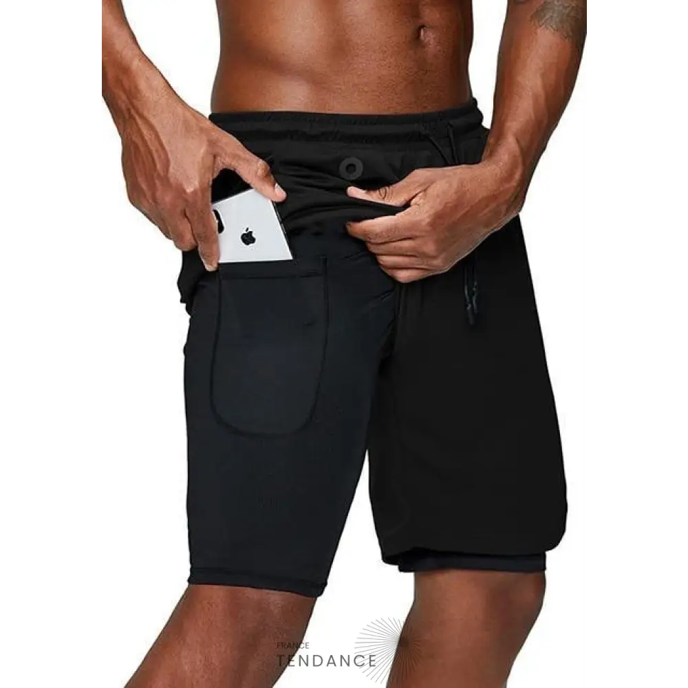 Short De Sport 2 En 1 | France-Tendance