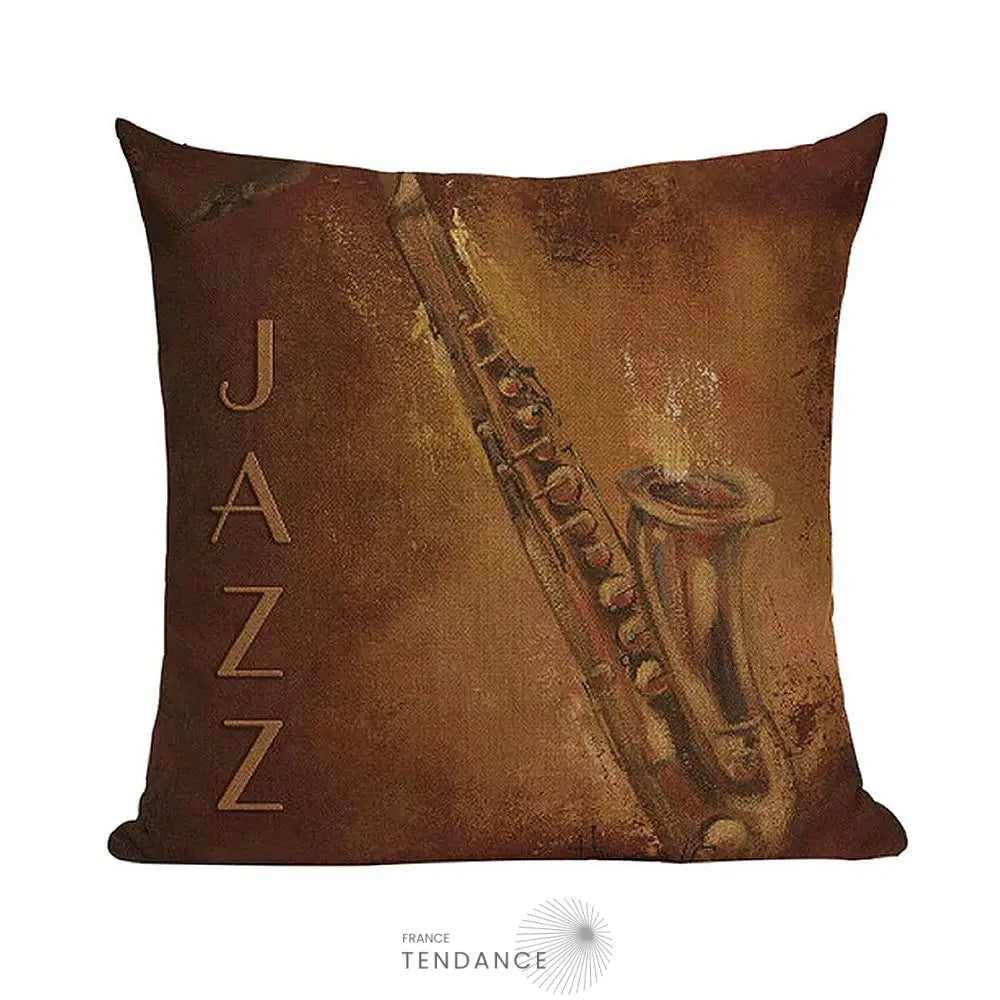 Taie De Coussin Décorative 45x45 - Série Musique |