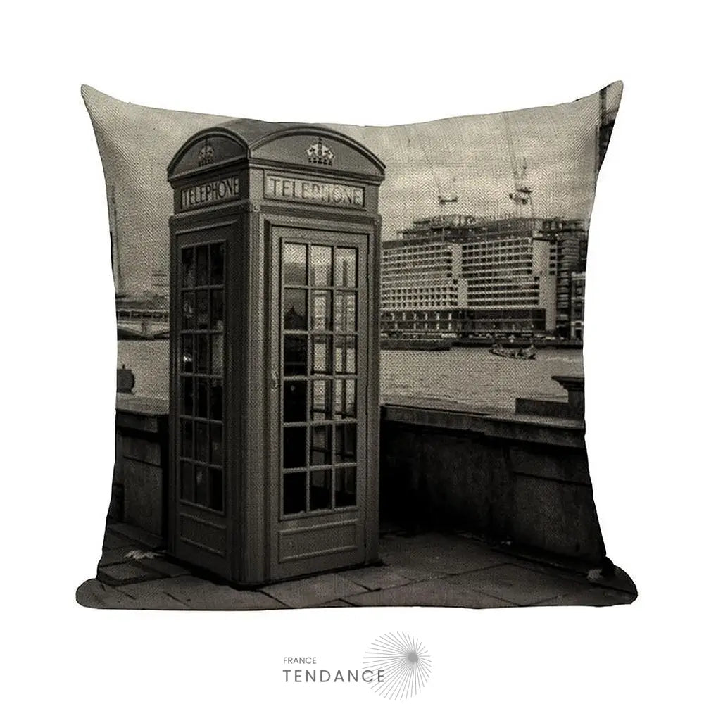 Taie De Coussin Décorative 45x45 - Série Londres |