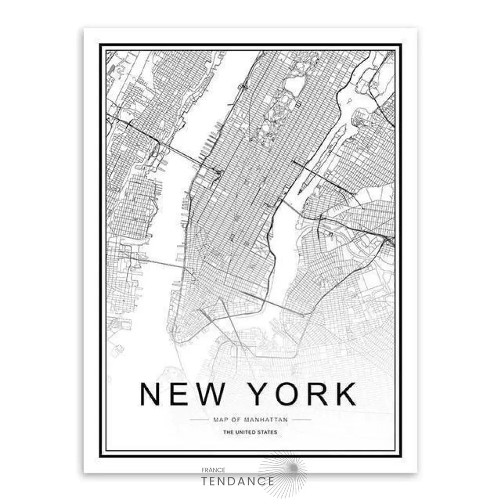Affiche Holographique New-york | France-Tendance
