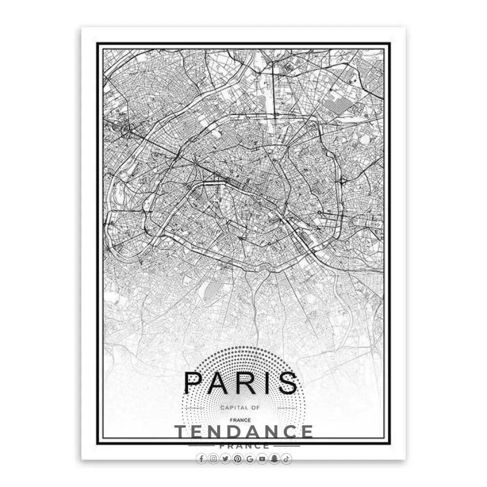 Affiche Holographique Paris | France-Tendance