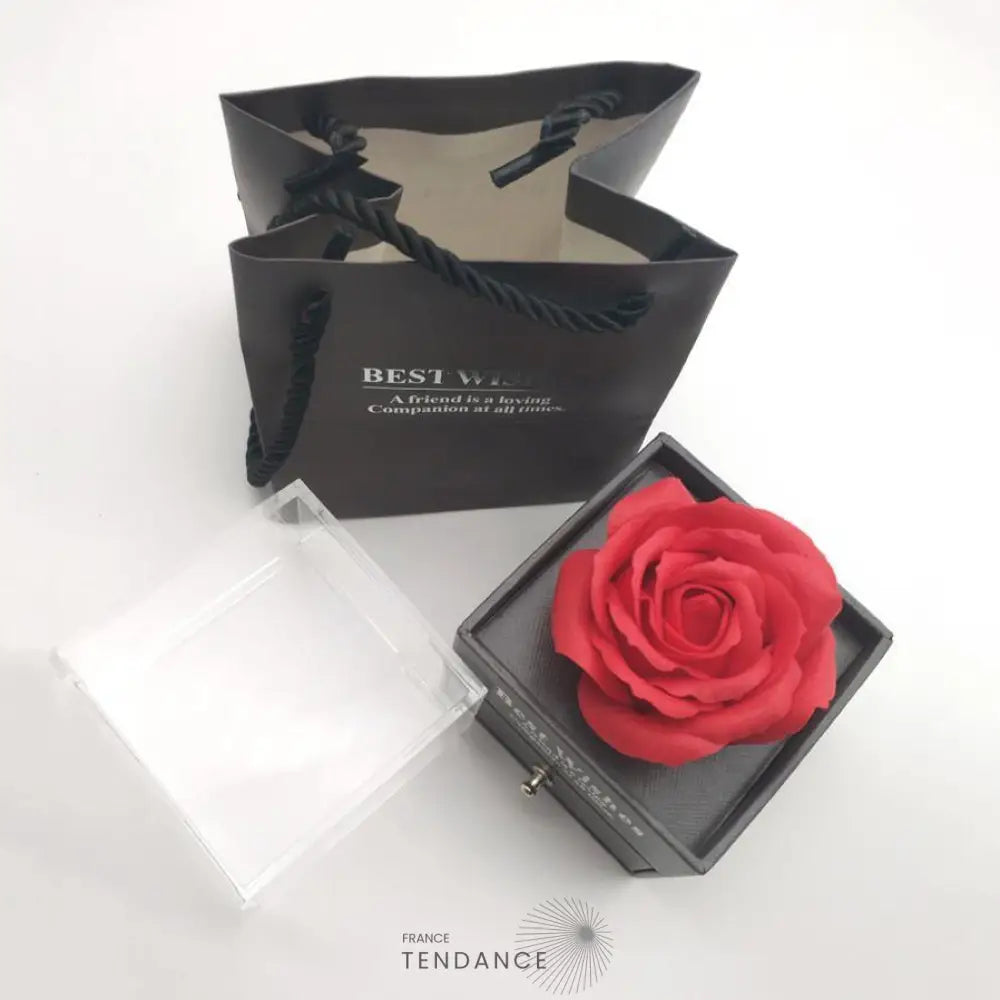 Boîte à Bijoux Rose Eternelle | France-Tendance