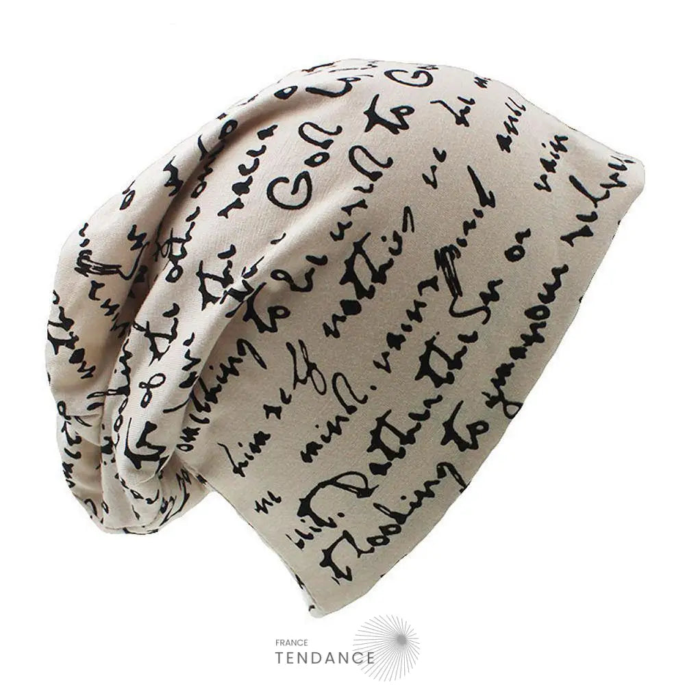 Bonnet Long graffiti Unisexe | France-Tendance