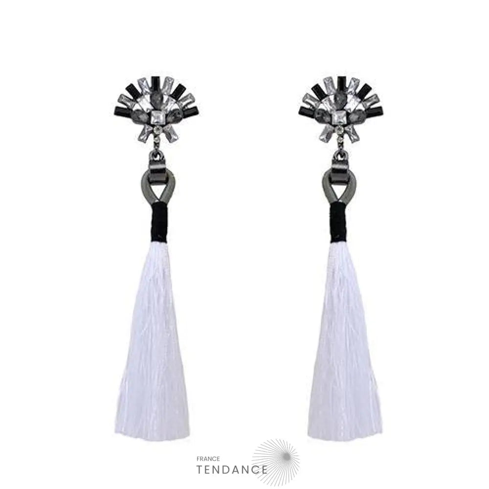 Boucles D’oreilles Boho à Franges | France-Tendance