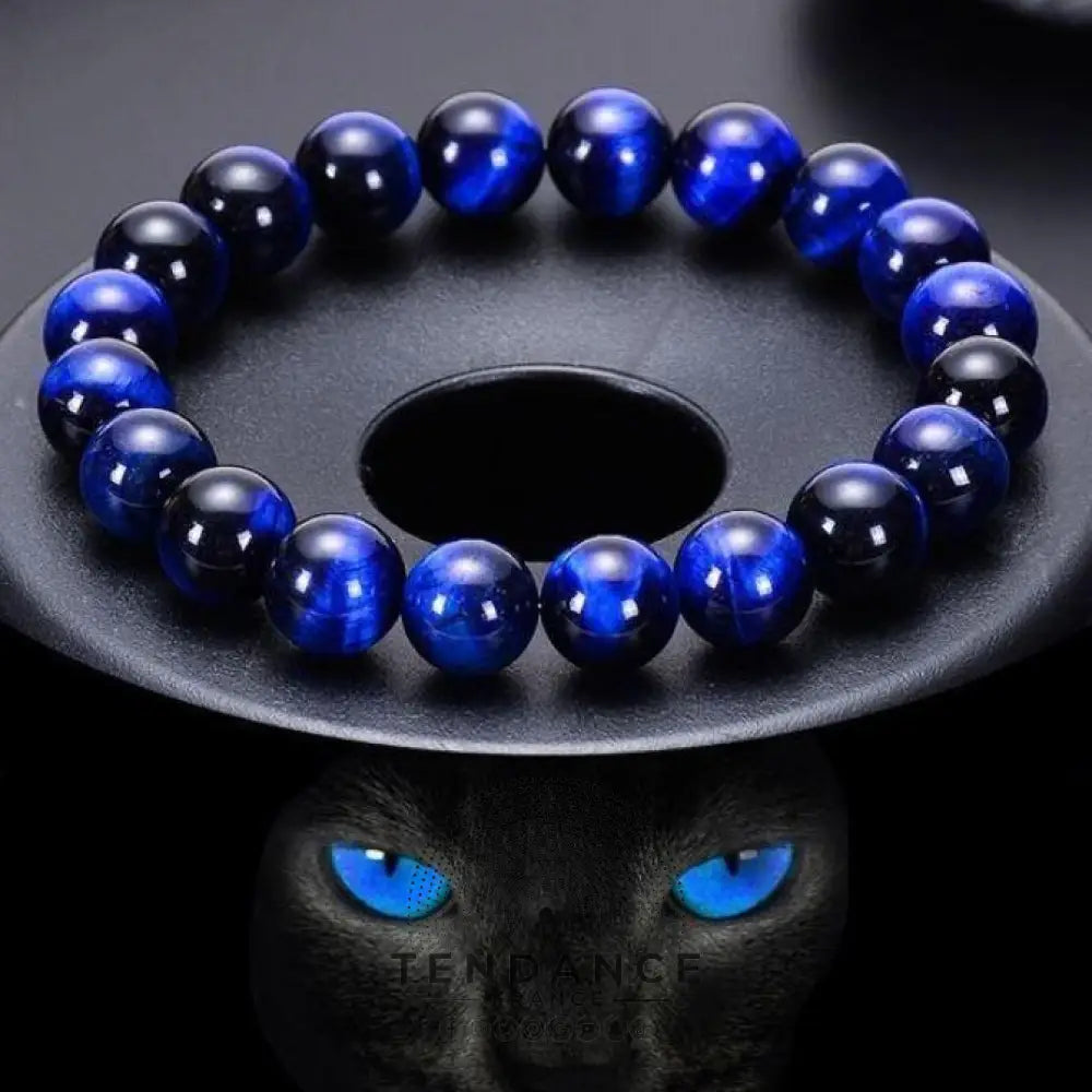 Bracelet œil De Faucon (œil Tigre Bleu) - Protection |