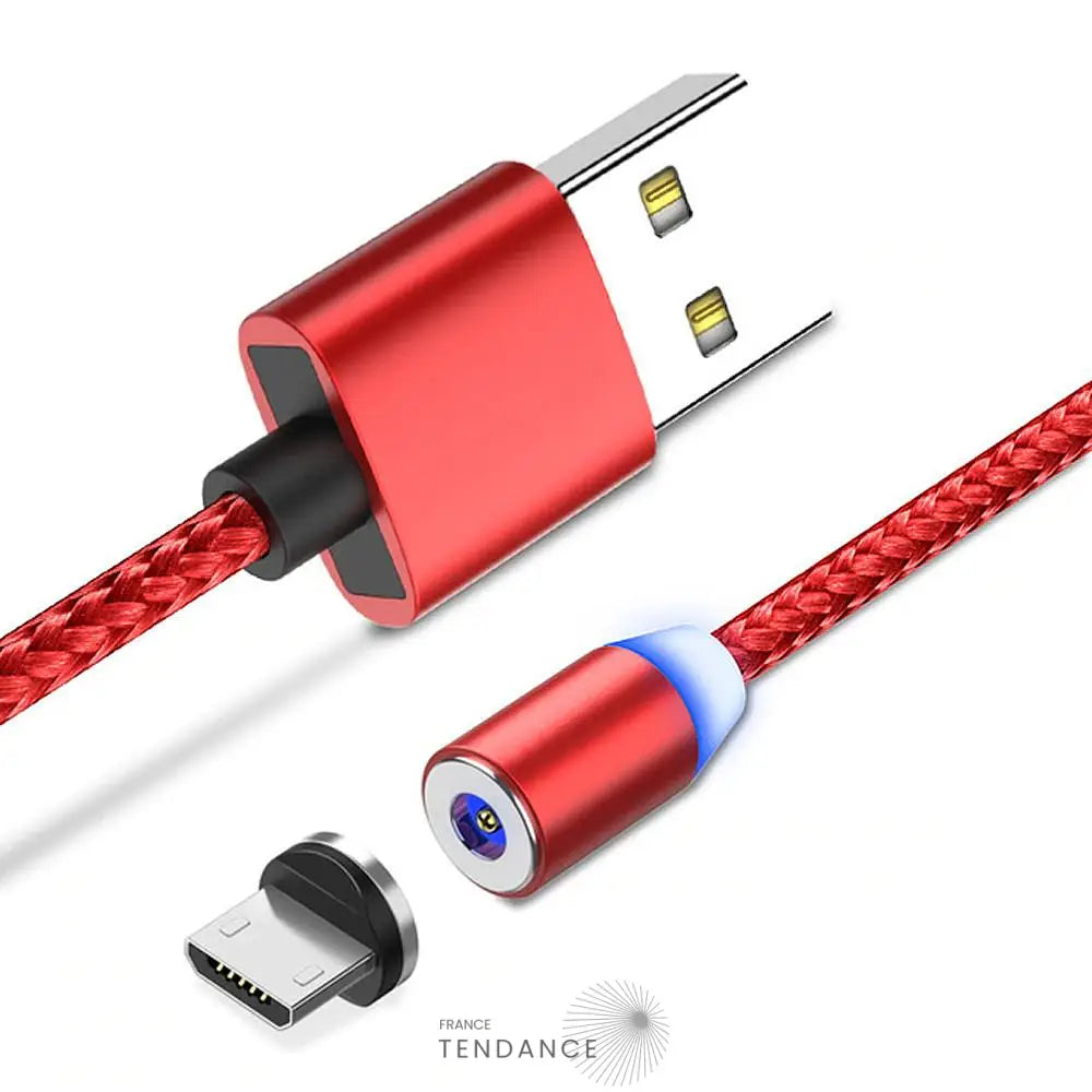 Câble De Charge Usb Magnétique | France-Tendance