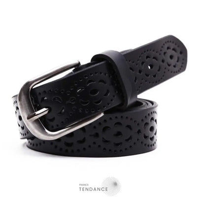 Ceinture En Cuir à Motif | France-Tendance