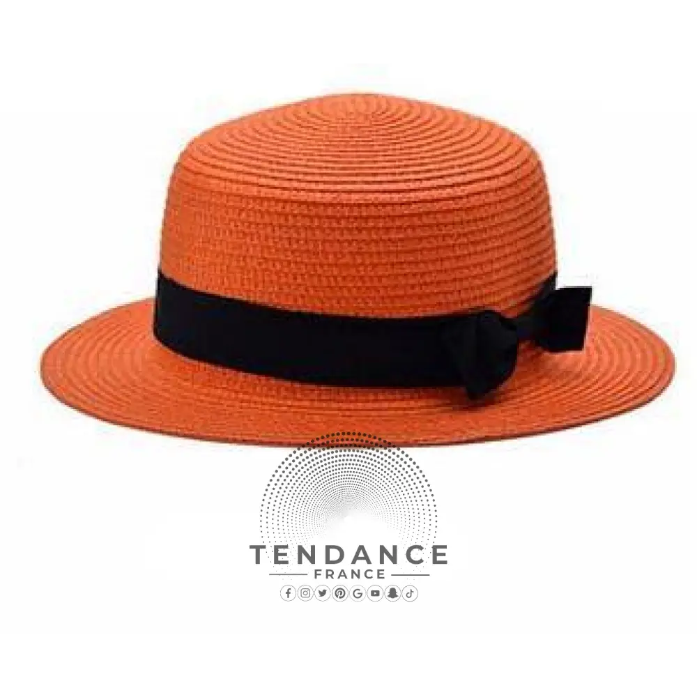 Chapeau De Paille La Parisienne | France-Tendance