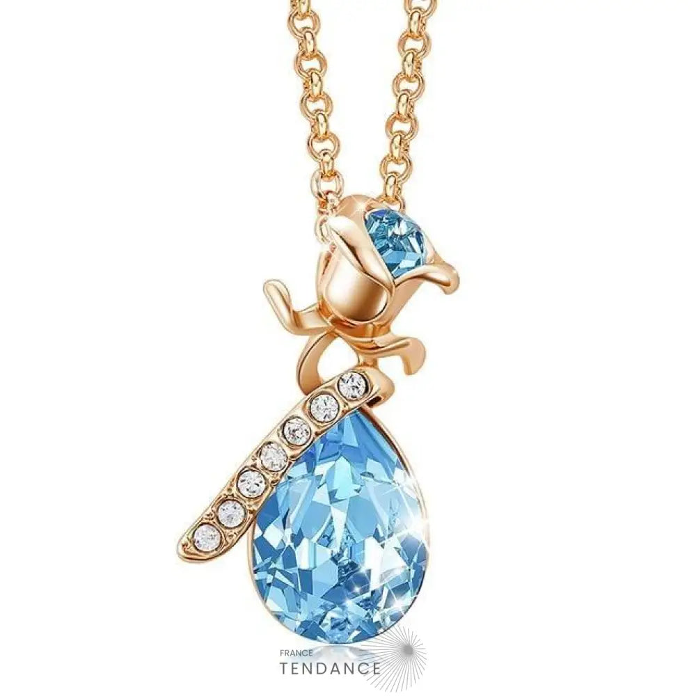 Collier Avec Rose éternelle | France-Tendance