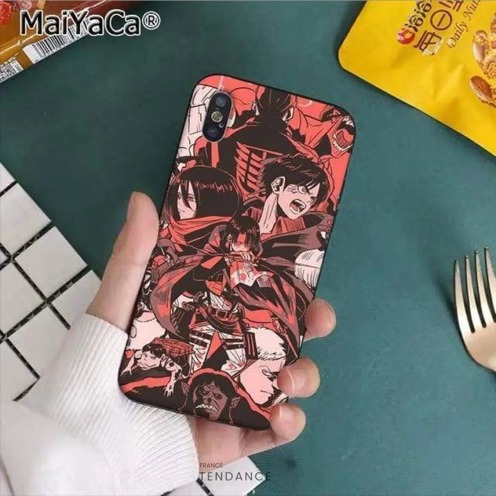 Coque Iphone Attaque Des Titans | France-Tendance