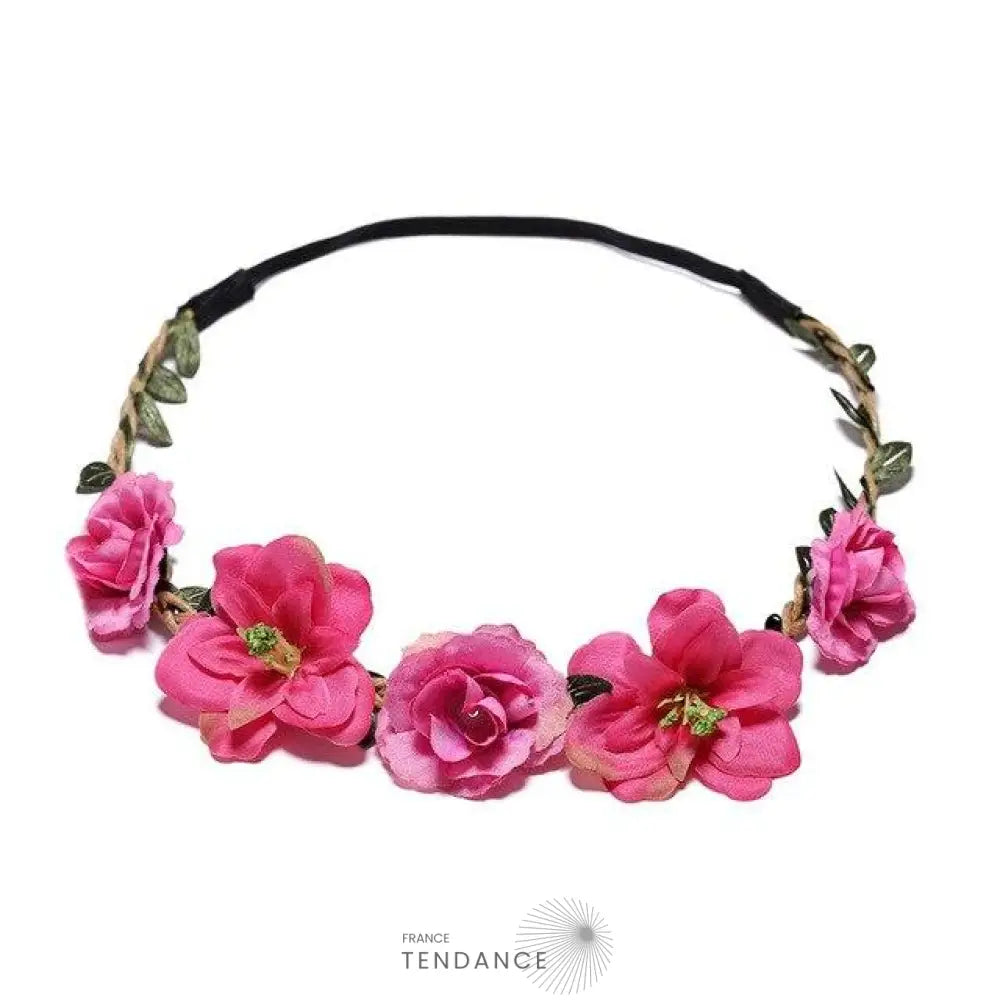Couronne De Fleurs Cheveux Femme | France-Tendance