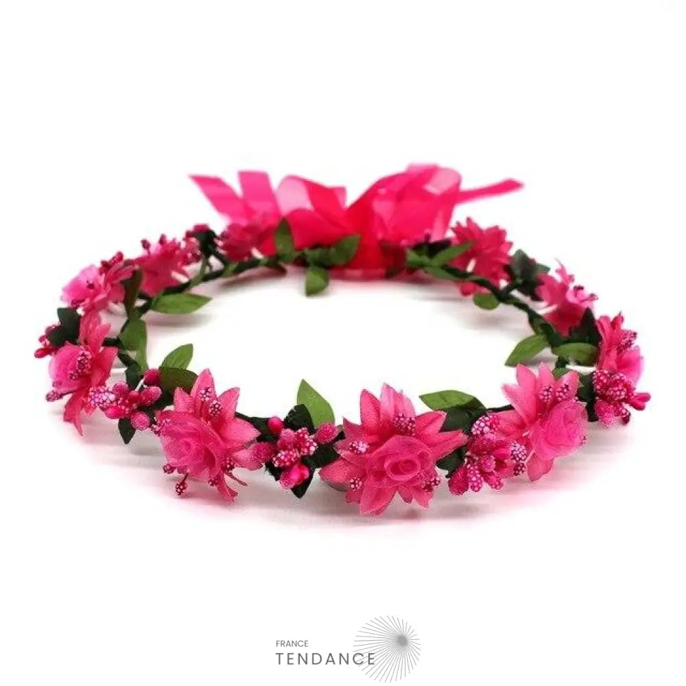 Couronne De Fleurs Tropicales | France-Tendance