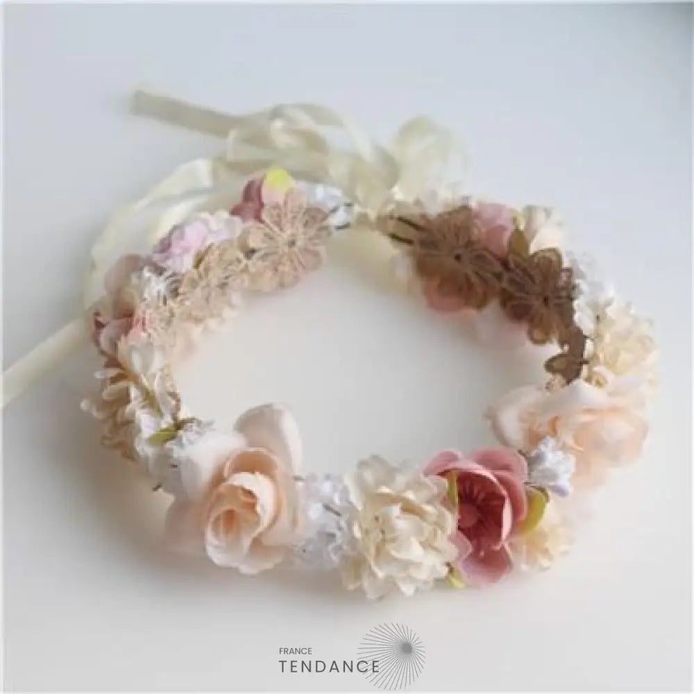 Couronne De Fleurs Mariée | France-Tendance
