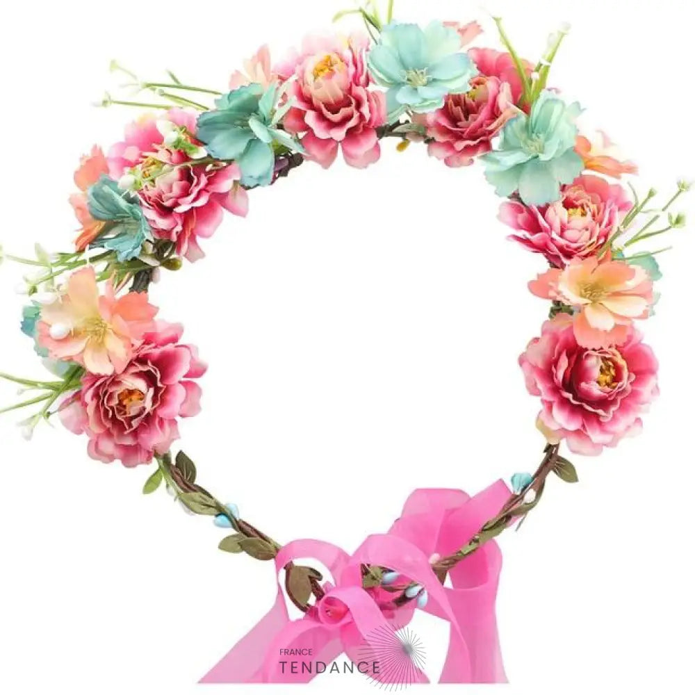 Couronne De Fleurs Tropical | France-Tendance
