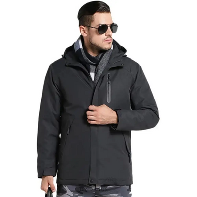 Doudoune Chauffante Unie Avec Manches | Iwarm+™ |