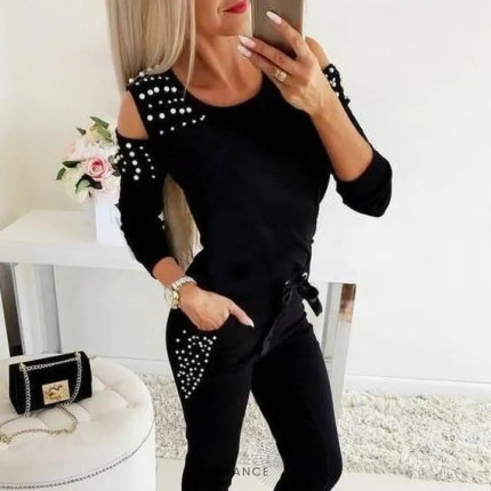Ensemble Deux Pièces à Perles | France-Tendance